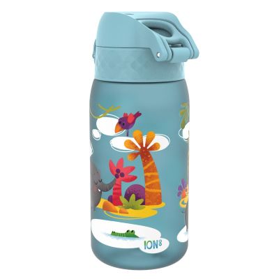 Бутилка за вода Ion8 Print, рециклирана пластмаса, 350ml, САФАРИ