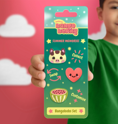 Комплект Bangoberry Bangobob Summer Memories, 3 броя блистери