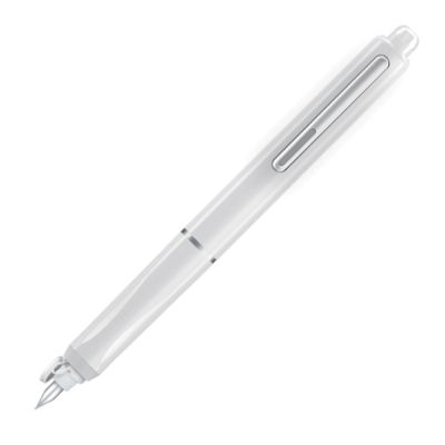 Писалка с механизъм Writech + 5 патрочета, бяла