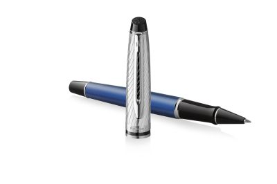 Ролер Waterman Expert SE Deluxe Metallic Blue CT