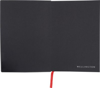 Комплект бележник А5 с х-ка Wellington Oxford, червен