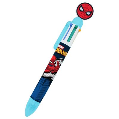 Химикалка Spiderman, шестцветна
