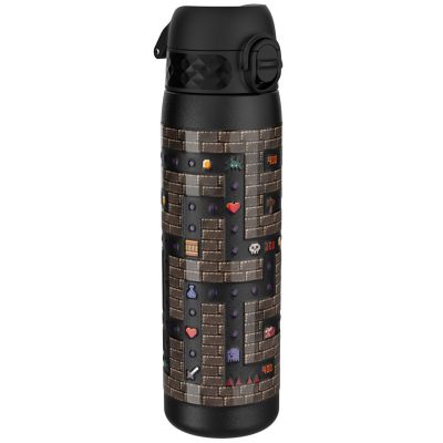 Термо бутилка за вода Ion8 Print, метална, 500ml, ГЕЙМЪР