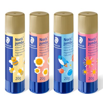 Сухо лепило Staedtler Noris Jumbo 960, 20g, асорти