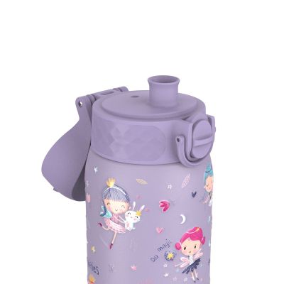 Бутилка за вода Ion8 Print, метална, 400ml, ФЕИ