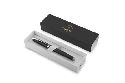 Писалка Parker Royal IM Matte Black CT, М, с кут