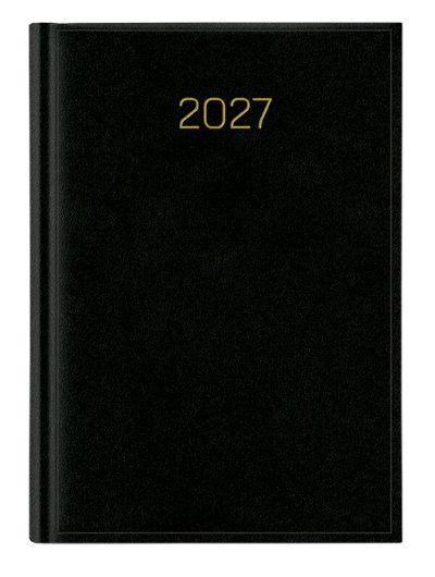 Календар-бележник Castelli Balacron 894 А5,2027,черен