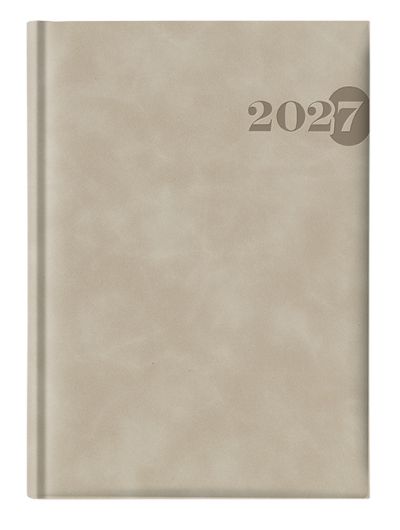 Календар-бележник Castelli Chia 894 A5, 2027, бежов