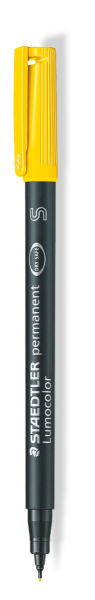 Маркер Staedtler Lumocolor 313 OHP S, жълт