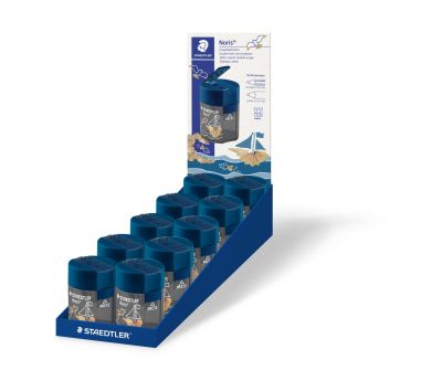 Острилка Staedtler 512 с контейнер, двойна, СИН