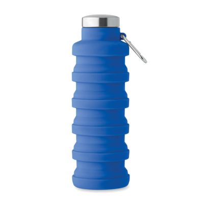Сгъваема силиконова бутилка Kolapsi, 500ml, СИН
