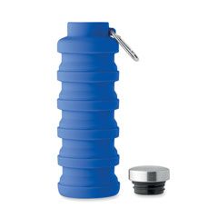 Сгъваема силиконова бутилка Kolapsi, 500ml, СИН