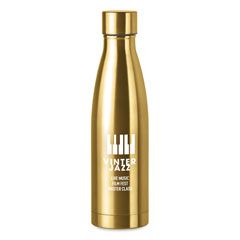 Метална бутилка за вода, 500ml, ЗЛАТИСТ