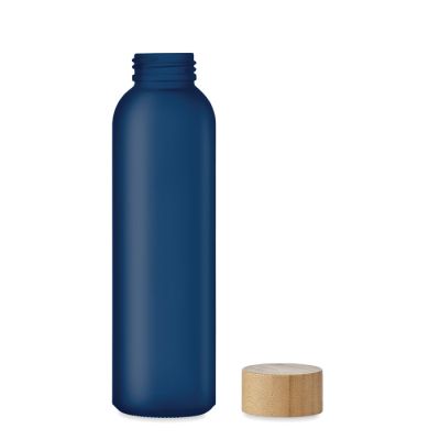 Стъклена бутилка за вода, 500ml, СИН