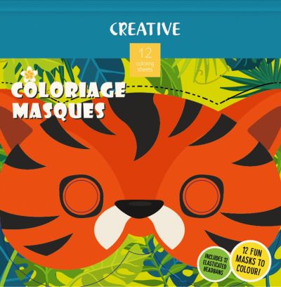 Книжка за оцветяване Creative, с маски