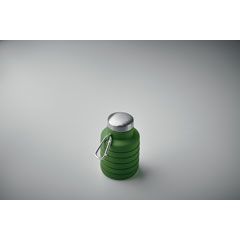 Сгъваема силиконова бутилка Kolapsi, 500ml, ЗЕЛЕН