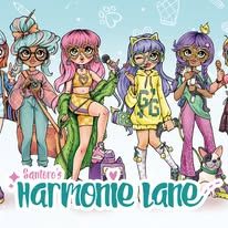 Плакати за оцветяване Harmonie Lane, 2 броя, 1375HL02